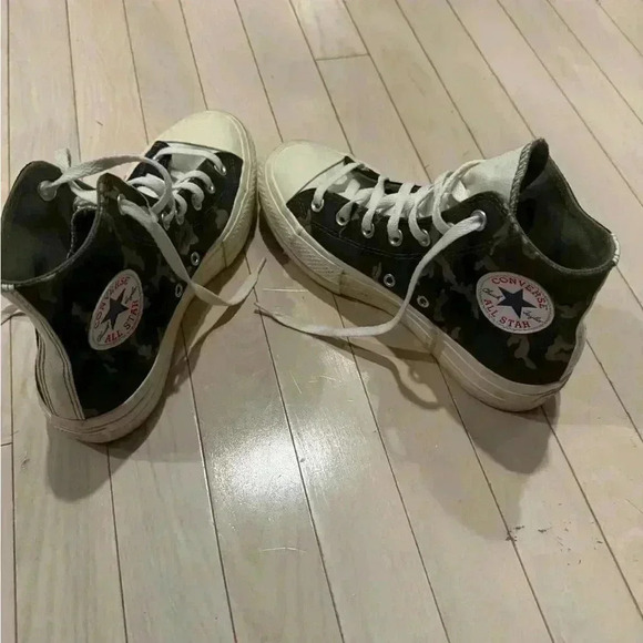 Custom Chuck Taylor All Star Lift Platform Camouflage - Picture 4 of 6